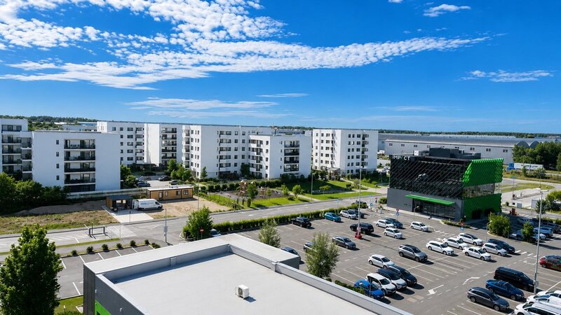 APARTAMENT 3 CAMERE GREENFIELD TEILOR - ETAJ 6/10 VEDERE PANORAMICA PARCARE INCLUSA